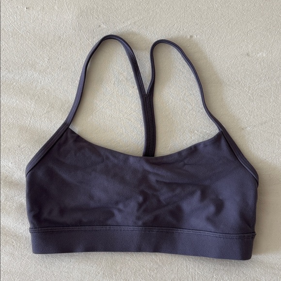 Purple Lululemon Flow Y Bra - Picture 1 of 3